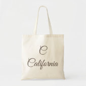 California Monogram Tote Bag (Voorkant)