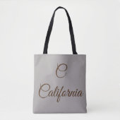 California Monogram Tote Bag (Voorkant)