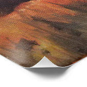 California Monterey Cypress Lone Tree Poster (Hoek)