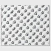 California Motorcycle Wings Cadeaupapier (Vlak)