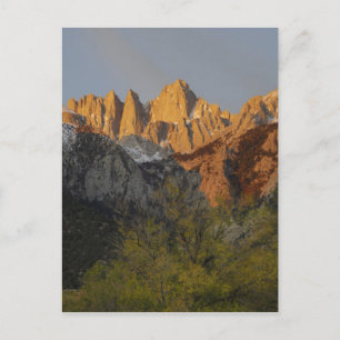 California, Mount Whitney, Inyo National Forest 3 Briefkaart