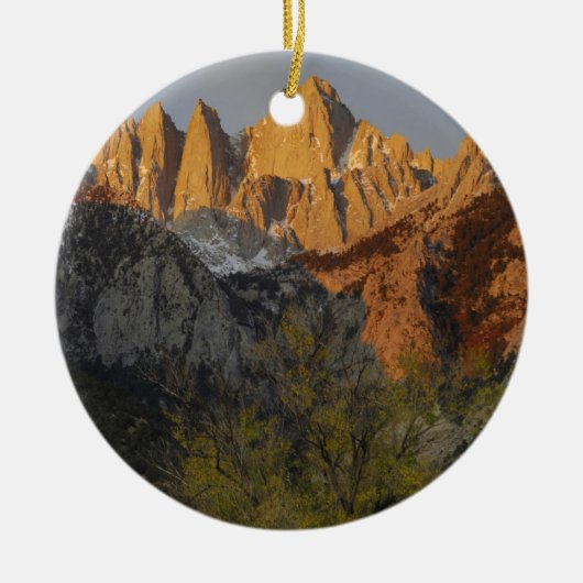California, Mount Whitney, Inyo National Forest 3 Keramisch Ornament (Voorkant)