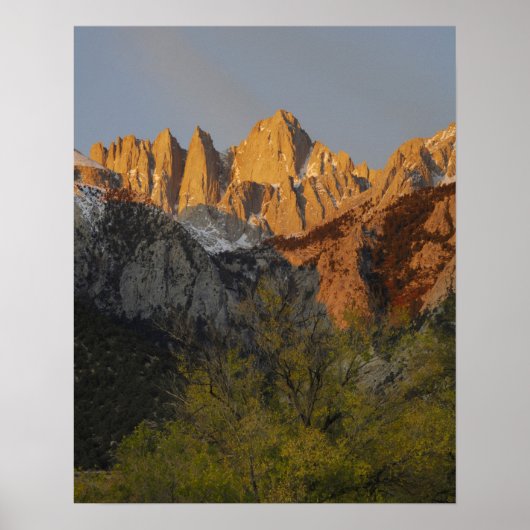 California, Mount Whitney, Inyo National Forest 3 Poster (Voorkant)