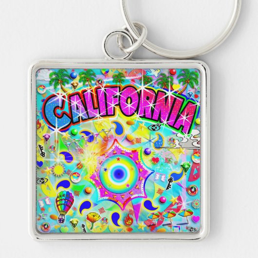 California Mystic Dance Keychain (Voorkant)