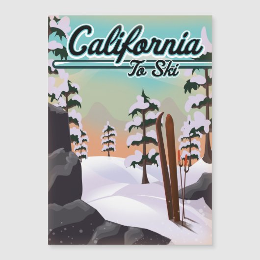 California naar Ski (Voorkant)