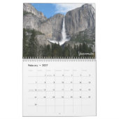 California National Parks Kalender (Feb 2027)