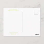 CALIFORNIA NATIVE COLORS: BRIEFKAART OKTOBER (Achterkant)