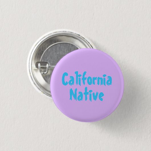 California Native Ronde Button 3,2 Cm (Voorkant /achterkant)