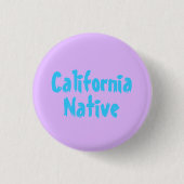 California Native Ronde Button 3,2 Cm (Voorkant)