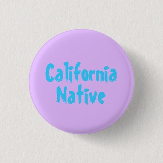 California Native Ronde Button 3,2 Cm (Voorkant)