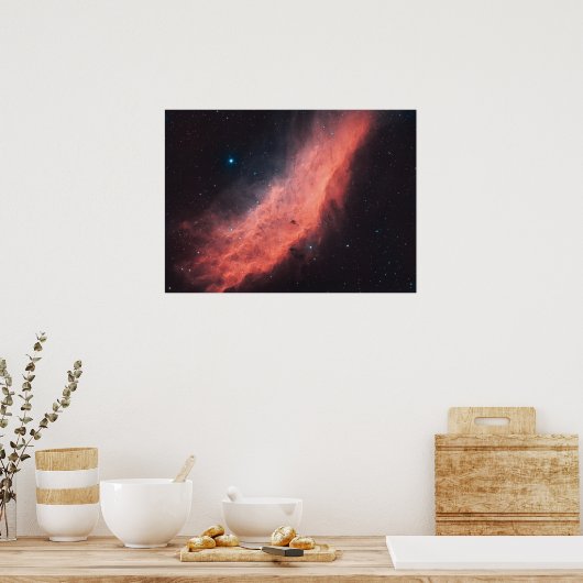 California Nebula Poster (Keuken)