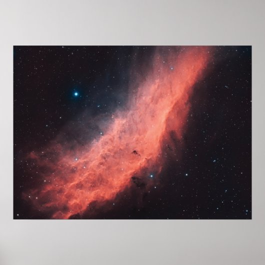California Nebula Poster (Voorkant)
