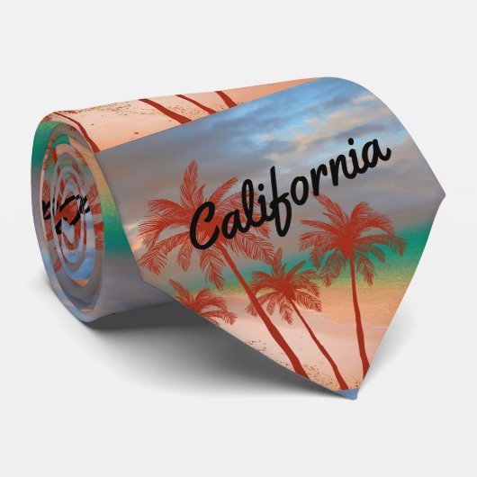 California Necktie Stropdas (Opgerold)