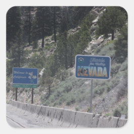 California-Nevada Stateline Stickers