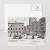 California North side Montgomery Briefkaart (Voorkant / Achterkant)