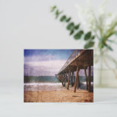 California Pacific Pier Briefkaart (Staand voorkant)