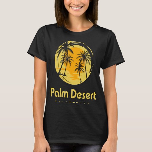 California Palm Desert T-shirt (Voorkant)