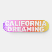 California Palm Dreams Persoonlijk Skateboard (Horizontaal)
