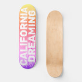 California Palm Dreams Persoonlijk Skateboard (Voorkant)