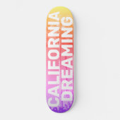California Palm Dreams Persoonlijk Skateboard (Voorkant)