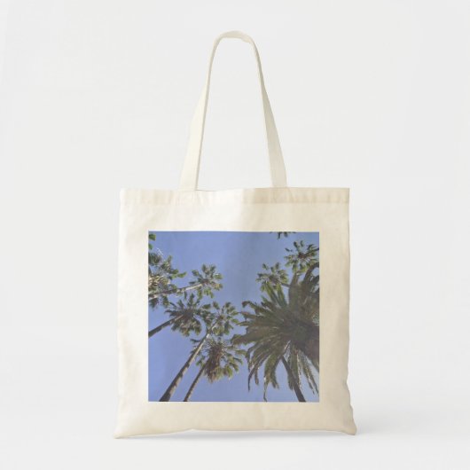 California Palm Trees Canvas tas (Voorkant)