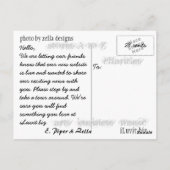 CALIFORNIA PALM TREES per iLuvit.biz - postkaart (Achterkant)