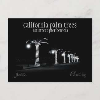CALIFORNIA PALM TREES per iLuvit.biz - postkaart