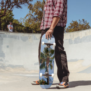 CALIFORNIA PALM TREES skateboard