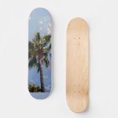 CALIFORNIA PALM TREES skateboard (Voorkant)