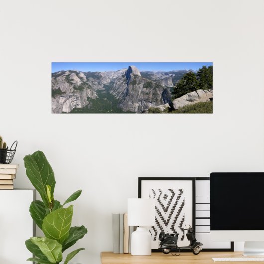 California Panoramic 9 Poster (Thuiskantoor)