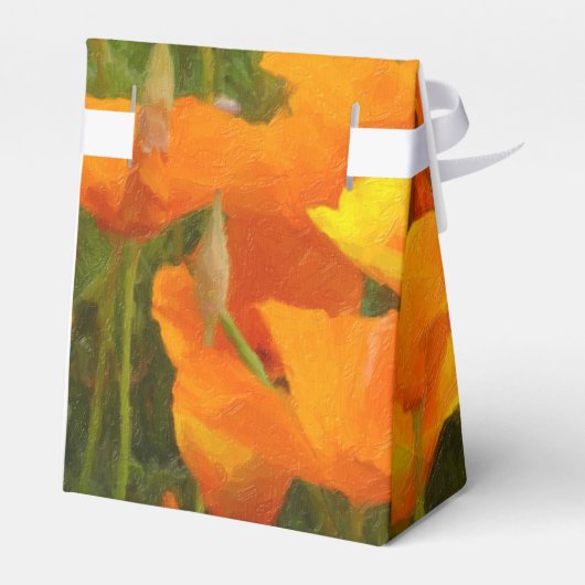 california papaver bedankdoosjes (Achterkant)