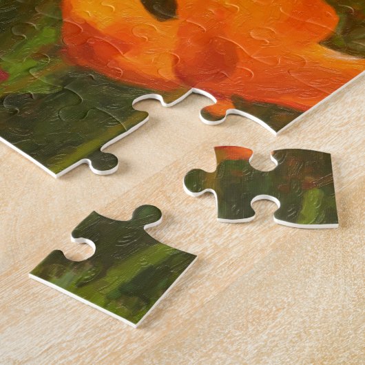 california papaver legpuzzel (Zijkant)