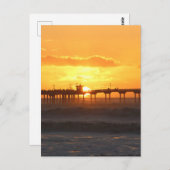 California Peer at Sunset Briefkaart (Voorkant / Achterkant)