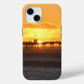 California Peer op Sunset Case-Mate iPhone Case (Achterkant)