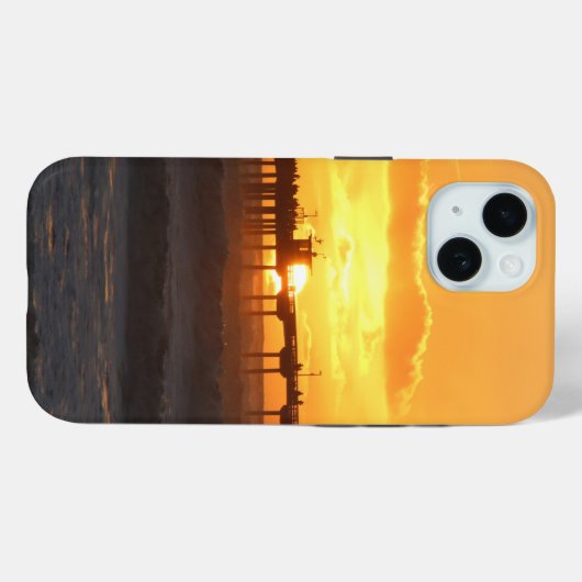 California Peer op Sunset Case-Mate iPhone Case (Achterkant (horizontaal))