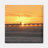 California Peer op Sunset Magneet (Voorkant)