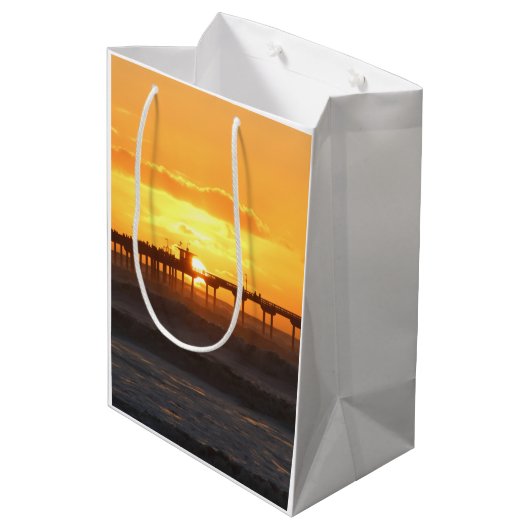 California Peer op Sunset Medium Cadeauzakje (Achterkant Gekanteld)