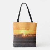 California Peer op Sunset Tote Bag (Achterkant)