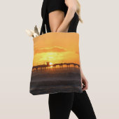 California Peer op Sunset Tote Bag (Dichtbij)