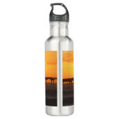 California Peer op Sunset Waterfles (Achterkant)