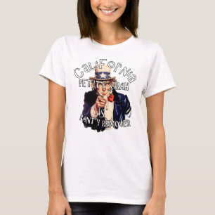 California Petite Sirah is slippertje Uncle Sam T-shirt