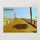 California Pier Briefkaart (Voorkant)