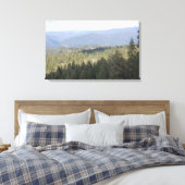 California Pine Bomen Fotografie Canvas Afdruk (Insitu (Slaapkamer))