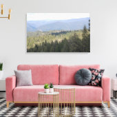 California Pine Bomen Fotografie Canvas Afdruk (Insitu (Woonkamer))
