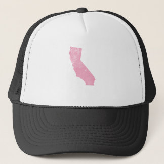 California Pink  Grunge Trucker Pet