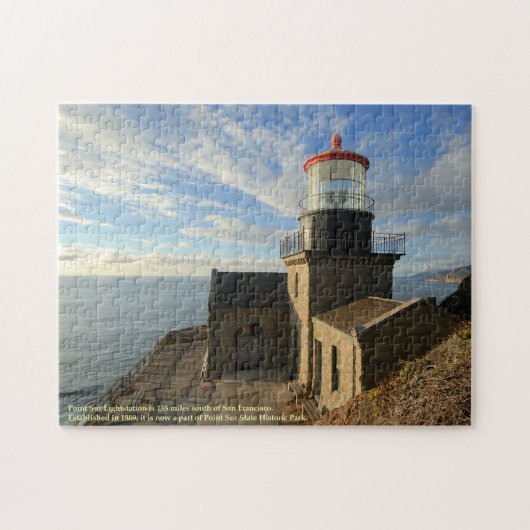 California Point Sur Lightstation Legpuzzel (Horizontaal)