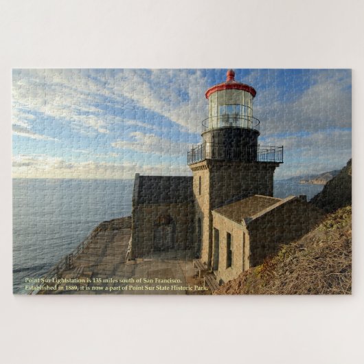 California Point Sur Lightstation Legpuzzel (Horizontaal)