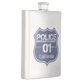 California Police Department Shield 01 Flacon (Rechts)
