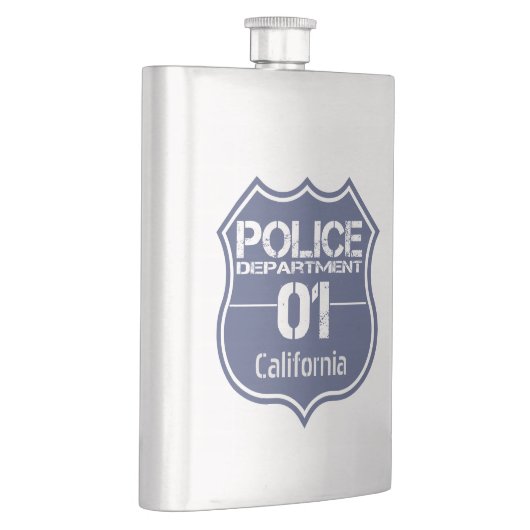 California Police Department Shield 01 Flacon (Rechts)