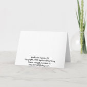 California Poppies 01 Kaart (Achterkant)